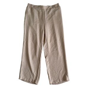 SHEIN Tan Wide-Leg Pants